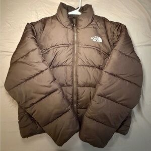 The North Face Chocolate Brown Puffer Jacket
